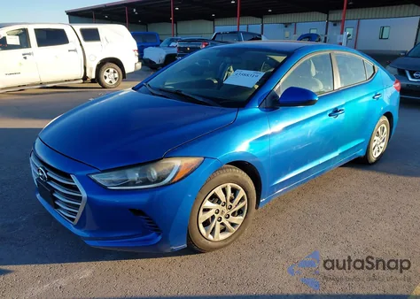 2017 Hyundai Elantra Se z USA, uszkodzony, nr VIN KMHD74LF1HU079781